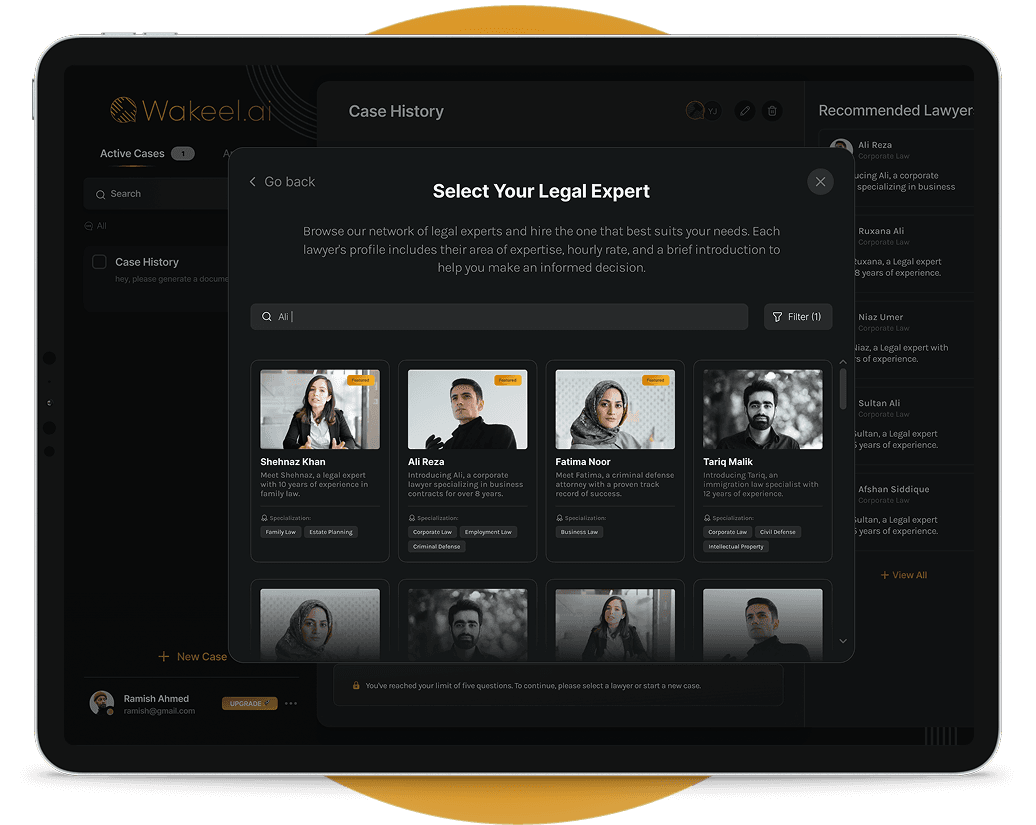 Your Next-Gen Legal Assistant screenshot 2